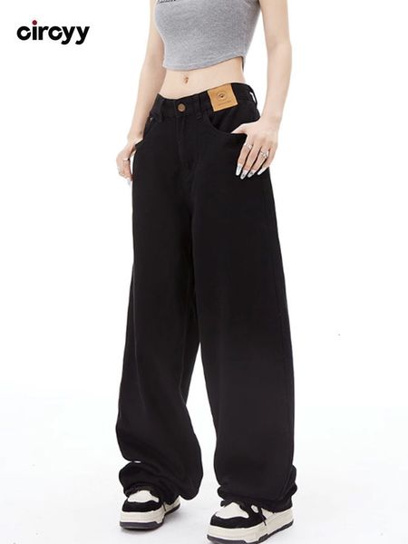 womens jeans black women high waisted button denim pants wide leg loose oversized trousers spring streetwear korean fashion 230826, Blue
womens jeans black women high waisted button denim pants wide leg loose oversized trousers spring streetwear korean fashion 230826, Blue
