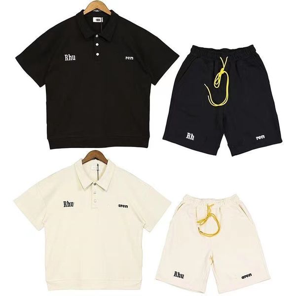 HU designer embroidery short sleeve polos tee beige DIY t-Shirt mens womens two-piece suit summer casual shorts tops beach pants street shirts outfits tracksuits set
HU designer embroidery short sleeve polos tee beige DIY t-Shirt mens womens two-piece suit summer casual shorts tops beach pants street shirts outfits tracksuits set