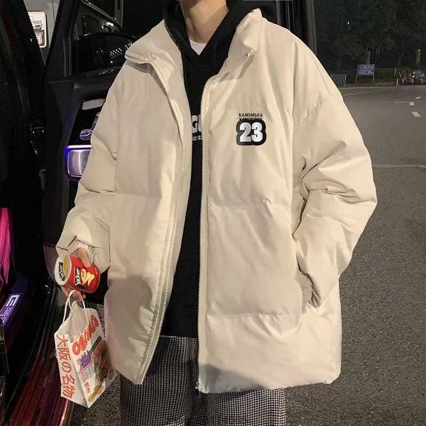 2023 winter cotton coat boys' coat fashion brand ins loose oversize warm standing collar couple bread cotton coat, Black
2023 winter cotton coat boys' coat fashion brand ins loose oversize warm standing collar couple bread cotton coat, Black