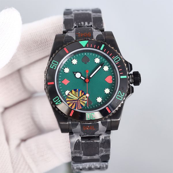 watch mens watch automatic mechanical watches stainless steel strap montre de luxe waterproof wristwatch 40mm poker dinal, Slivery;brown
watch mens watch automatic mechanical watches stainless steel strap montre de luxe waterproof wristwatch 40mm poker dinal, Slivery;brown
