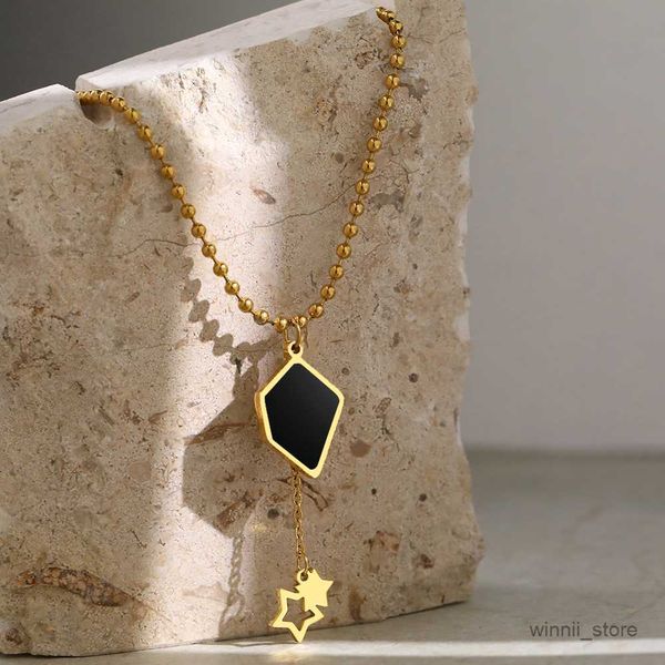 pendant necklaces necklaces black geometric pendants light luxury choker chain necklace for women jewelry r230828, Silver
pendant necklaces necklaces black geometric pendants light luxury choker chain necklace for women jewelry r230828, Silver