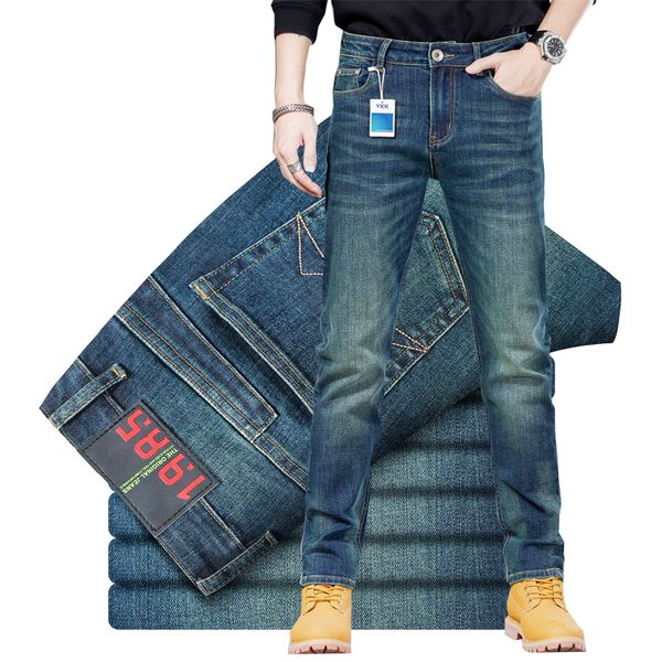 mens jeans autumn winter men korean fit regular straight black grey denim trousers male classic brand casual pants 230828, Blue
mens jeans autumn winter men korean fit regular straight black grey denim trousers male classic brand casual pants 230828, Blue