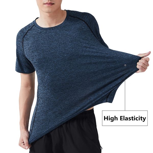 quick-drying men's short-sleeved t-shirt sports running t-shirt summer breathable thin fitness t-shirt, White;black
quick-drying men's short-sleeved t-shirt sports running t-shirt summer breathable thin fitness t-shirt, White;black