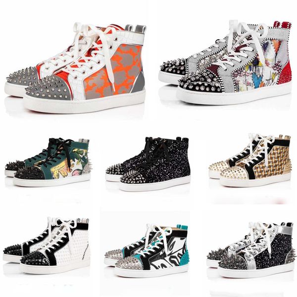 2023 men's designer red-soled casual shoes rivet low nail casual shoes designer shoes men's and women's fashion red-soled sne, Black
2023 men's designer red-soled casual shoes rivet low nail casual shoes designer shoes men's and women's fashion red-soled sne, Black