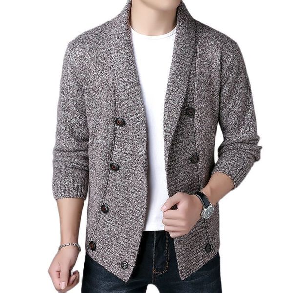 men's sweaters 5 colors optional men's knit jacket spring autumn classic lapel solid color soft warm sweater highquality casual 2, White;black
men's sweaters 5 colors optional men's knit jacket spring autumn classic lapel solid color soft warm sweater highquality casual 2, White;black