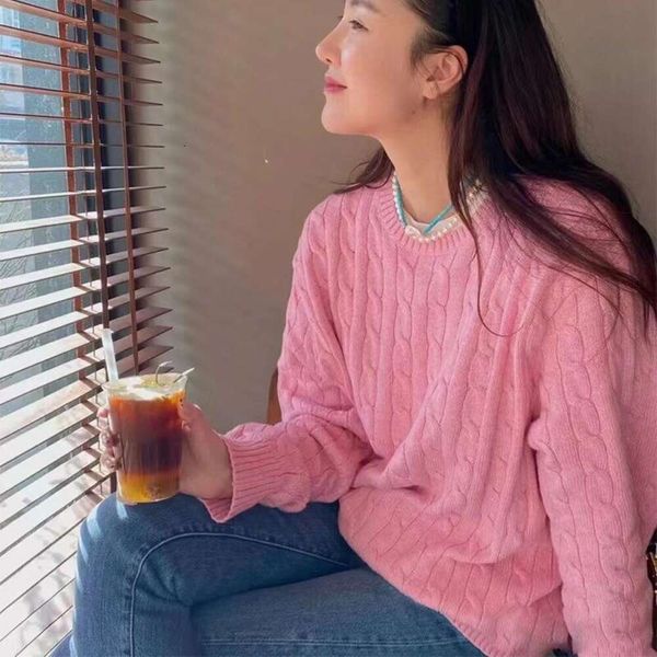 vl ruff embroidered warhorse woolen sweater womens twist pure color style loose lazy wind short thick, White;black
vl ruff embroidered warhorse woolen sweater womens twist pure color style loose lazy wind short thick, White;black