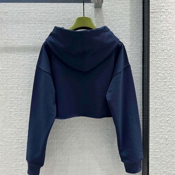 women's hoodies sweatshirts 23 early autumn letter embroidery casual lazy fashion versatile fit slim short hooded sweater for women 230, Black
women's hoodies sweatshirts 23 early autumn letter embroidery casual lazy fashion versatile fit slim short hooded sweater for women 230, Black