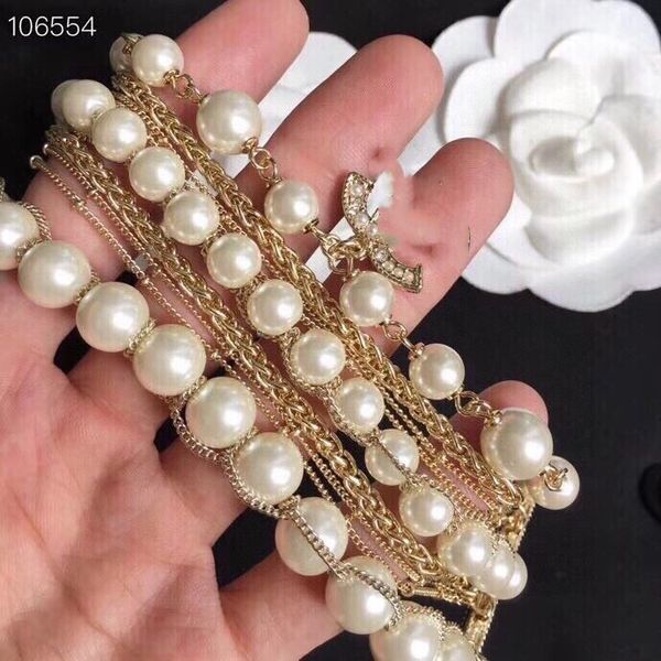 vintage charm bracelets brand designer double alphabet big letter c charm pearl three layers bracelet for women jewelry fashion accessories, Golden;silver
vintage charm bracelets brand designer double alphabet big letter c charm pearl three layers bracelet for women jewelry fashion accessories, Golden;silver