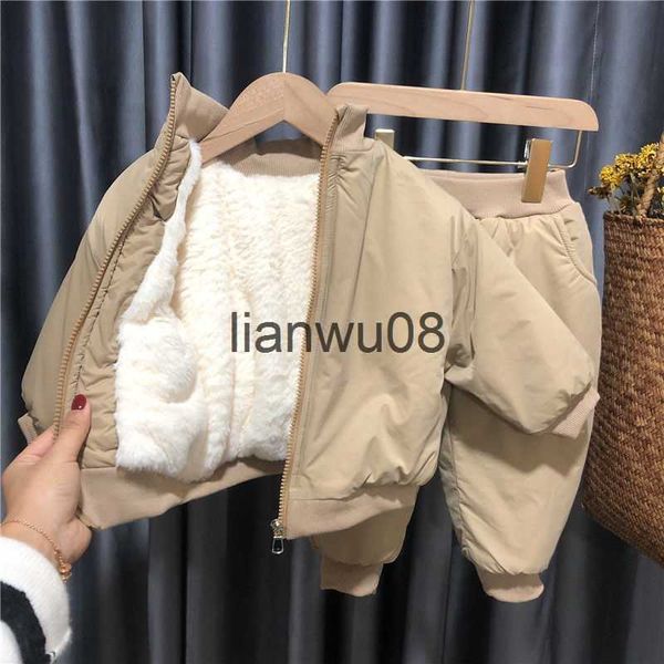 clothing sets boys suits 2pcssets 2023 khaki warm thicken winter autumn school plus size children clothing x0828, White
clothing sets boys suits 2pcssets 2023 khaki warm thicken winter autumn school plus size children clothing x0828, White