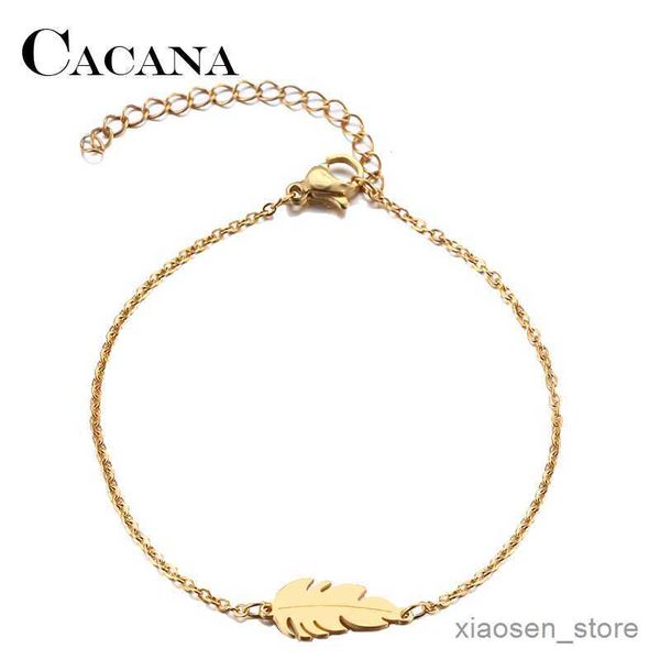 bracelets cacana stainless steel bracelet for women man rose gold color pulseira feminina lover's engagement jewelry r230828, Golden;silver
bracelets cacana stainless steel bracelet for women man rose gold color pulseira feminina lover's engagement jewelry r230828, Golden;silver