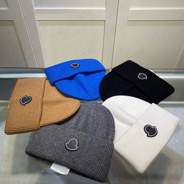 men womens designer beanie fashion skull caps winter knitted hats elasticity bucket badge warm casquette with 5 colors, Blue;gray
men womens designer beanie fashion skull caps winter knitted hats elasticity bucket badge warm casquette with 5 colors, Blue;gray