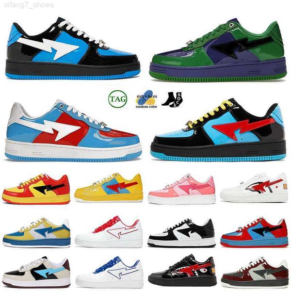 2023 luxury platform stas sk8 sneakers casual shoes sports womens mens fashion sta sk8 patent leather black orange green color camo combo pi
2023 luxury platform stas sk8 sneakers casual shoes sports womens mens fashion sta sk8 patent leather black orange green color camo combo pi