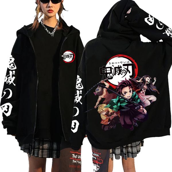 wodemon slayer zipper sweatshirts zip up hoodie anime hoodies hip hop streetwear nezuko kamado graphic y2k clothes pullover 230828, Black
wodemon slayer zipper sweatshirts zip up hoodie anime hoodies hip hop streetwear nezuko kamado graphic y2k clothes pullover 230828, Black