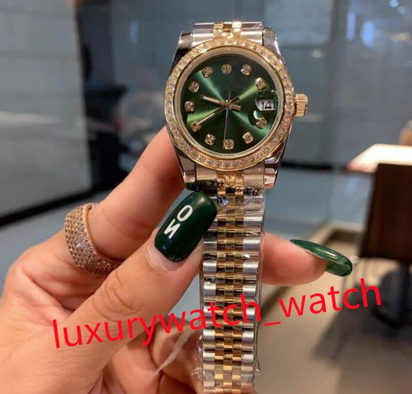fashion women's watch 26mm automatic mechanical jubilee stainless steel women watches 2813 movement sapphire diamond bezel lady ladies, Slivery;brown
fashion women's watch 26mm automatic mechanical jubilee stainless steel women watches 2813 movement sapphire diamond bezel lady ladies, Slivery;brown