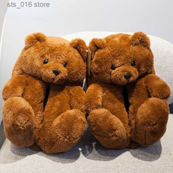 slippers new fun teddy bear home slipper for child women designer animal winter floor female kids fuzzy slippers teddy bear shoes slides t23, Black
slippers new fun teddy bear home slipper for child women designer animal winter floor female kids fuzzy slippers teddy bear shoes slides t23, Black