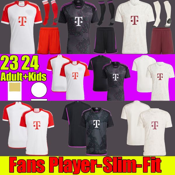 23 24 bayern soccer jerseys munich home away third sane kimmich muller davies coman 2023 2024 football shirt mane 17 jersey musiala men kids, Black;yellow
23 24 bayern soccer jerseys munich home away third sane kimmich muller davies coman 2023 2024 football shirt mane 17 jersey musiala men kids, Black;yellow