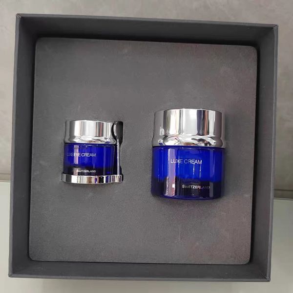brand switzerland skin care set 2pcs gift box 50ml luxe cream and 20ml eye creme kit face eyes lotion serum treatment suit fast ship
brand switzerland skin care set 2pcs gift box 50ml luxe cream and 20ml eye creme kit face eyes lotion serum treatment suit fast ship