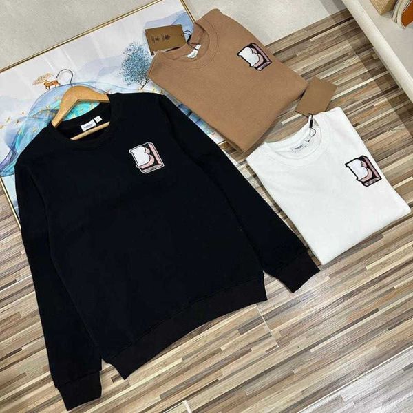 bby men women sweaters tb embroidered long sleeved t shirt burb designer sweater round neck oversize hoodie vintage washed sweatshirt s-xl, Black
bby men women sweaters tb embroidered long sleeved t shirt burb designer sweater round neck oversize hoodie vintage washed sweatshirt s-xl, Black