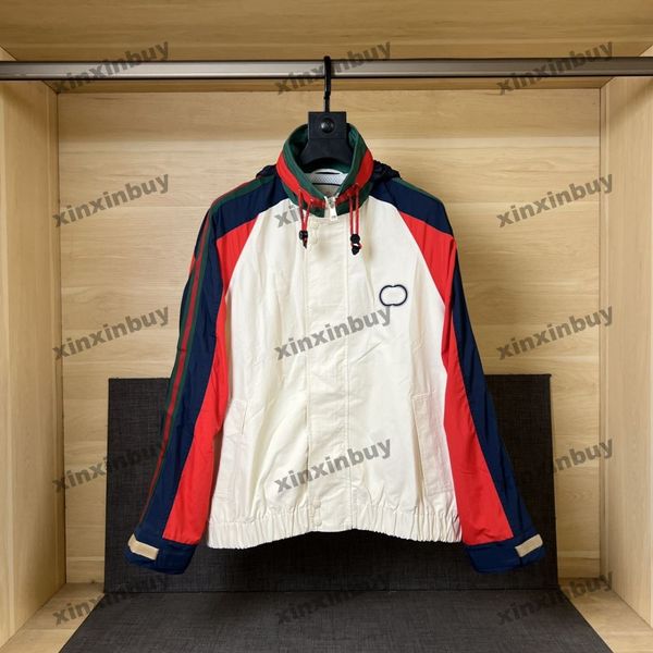xinxinbuy men designer coat jacket double letter embroidery fabric long sleeve women gray black red blue s-2xl, Black;brown
xinxinbuy men designer coat jacket double letter embroidery fabric long sleeve women gray black red blue s-2xl, Black;brown