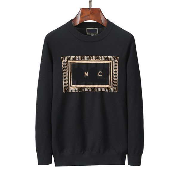 men's pullover loose long sleeve knit men's fashion black shirt embroidery m-3xl#63
men's pullover loose long sleeve knit men's fashion black shirt embroidery m-3xl#63