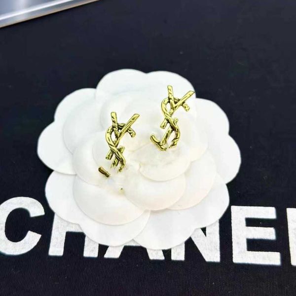 

Designer Earrings SL Luxury Top New Fashion Long Letter accessories Beautiful and Simple Style Gold Earnail Accessories Jewelry romantic Valentine's Day gifts