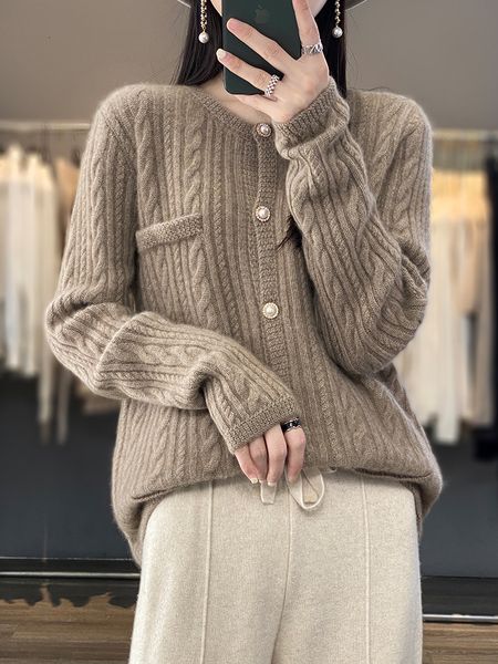 womens knits tees women 100% merino wool cardigan sweater spring autumn oneck striped cashmere knitted coat korean fashion female clothes 23, White
womens knits tees women 100% merino wool cardigan sweater spring autumn oneck striped cashmere knitted coat korean fashion female clothes 23, White