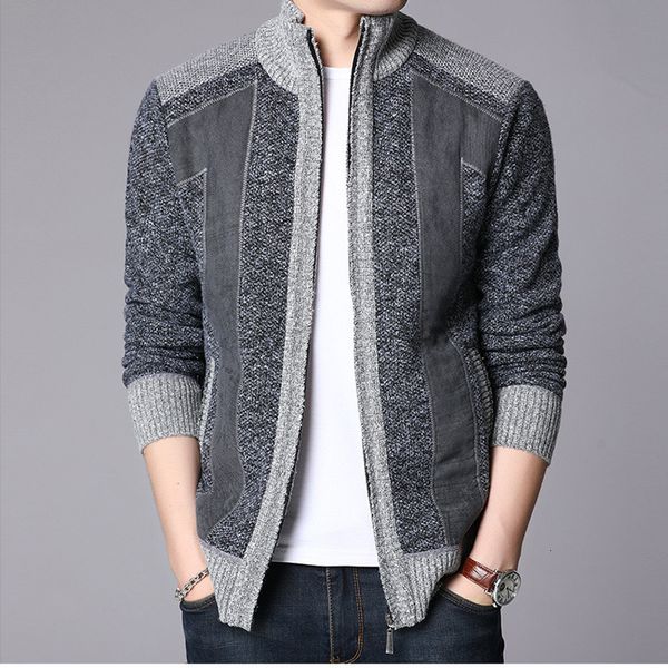 men's sweaters design winter autumn warm plus size zipper thick lining sweater cardigan men sweatercoat 230828, White;black
men's sweaters design winter autumn warm plus size zipper thick lining sweater cardigan men sweatercoat 230828, White;black