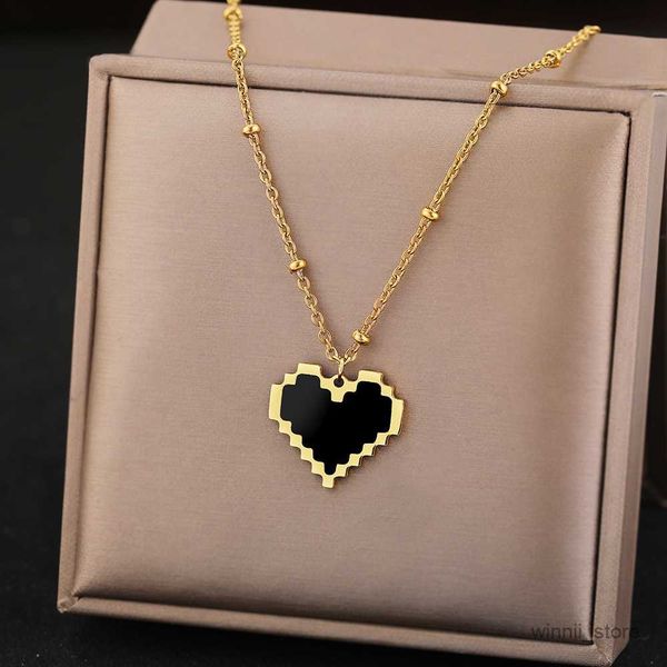 pendant necklaces necklaces heart pendants choker clavicle chains fashion necklace for women jewelry wedding gifts r230828, Silver
pendant necklaces necklaces heart pendants choker clavicle chains fashion necklace for women jewelry wedding gifts r230828, Silver