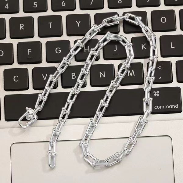 designer jewelry necklace u-shape horseshoe thin chain for men women double stainless steel gold plated necklace lock ball fashion jewelry a, Silver
designer jewelry necklace u-shape horseshoe thin chain for men women double stainless steel gold plated necklace lock ball fashion jewelry a, Silver
