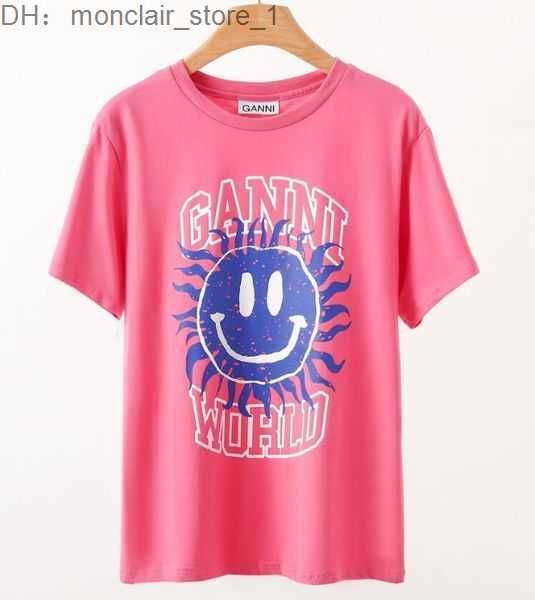 designer t shirt summer short sleeve sun smile print ganni women tshirt tee 1 u3wz, White
designer t shirt summer short sleeve sun smile print ganni women tshirt tee 1 u3wz, White