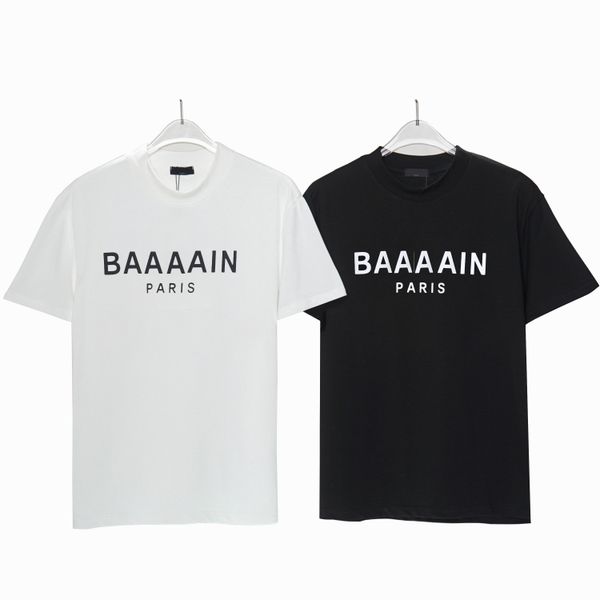 2023 men's designer band t-shirt fashion black and white short sleeve luxury lettering t-shirt european size s-2xl#21, White;black
2023 men's designer band t-shirt fashion black and white short sleeve luxury lettering t-shirt european size s-2xl#21, White;black