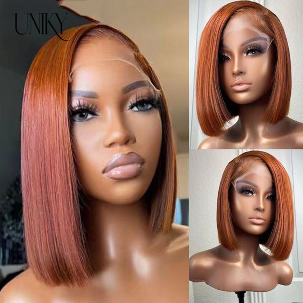 dark orange silky straight bob wig with baby hair reddish brown brazilian human hair dark brown 13x4 lace front wigs for women, Black
dark orange silky straight bob wig with baby hair reddish brown brazilian human hair dark brown 13x4 lace front wigs for women, Black