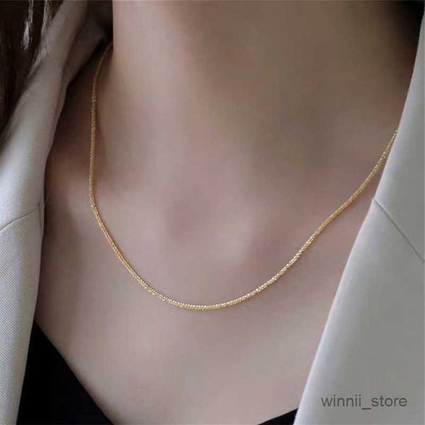 pendant necklaces popular silver colour sparkling clavicle chain choker necklace collar for women fine jewelry wedding birthday gift r230828
pendant necklaces popular silver colour sparkling clavicle chain choker necklace collar for women fine jewelry wedding birthday gift r230828