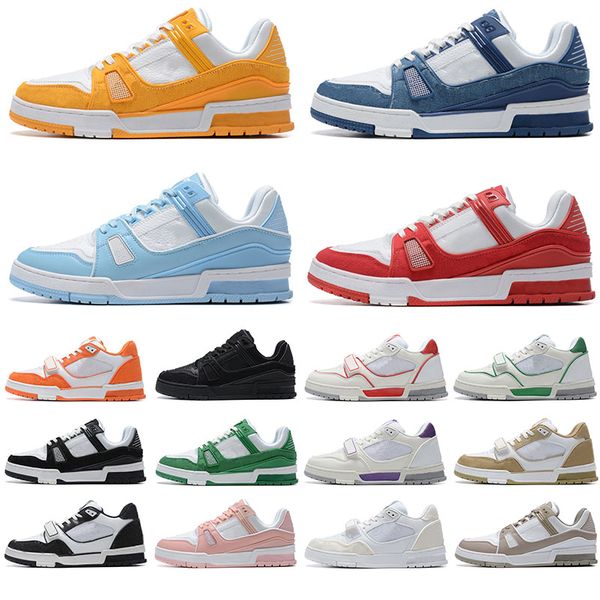 new designer shoes virgil trainer casual shoes denim canvas leather abloh grey orange white green red blue letter overlays fashion platform, Black
new designer shoes virgil trainer casual shoes denim canvas leather abloh grey orange white green red blue letter overlays fashion platform, Black