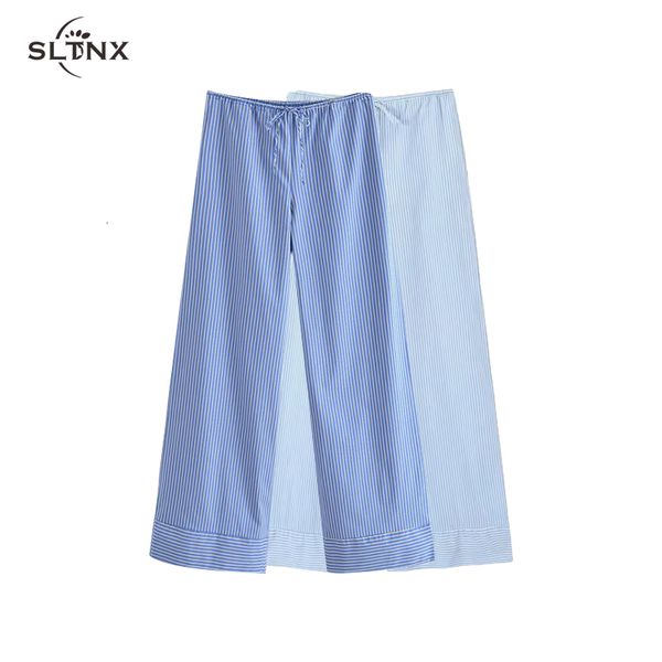 women's pants capris sltnx fashion striped women's pants summer wide leg pants women casual loose trousers ladies low waist lace u, Black;white
women's pants capris sltnx fashion striped women's pants summer wide leg pants women casual loose trousers ladies low waist lace u, Black;white