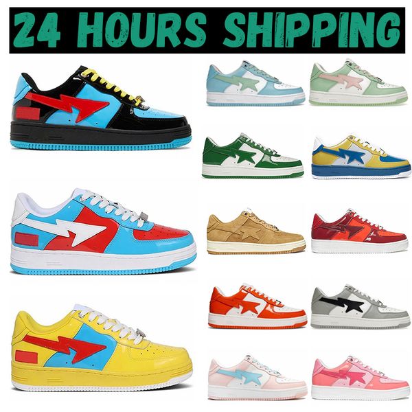 2023 designer shoes men women bap outdoor trainers leather shark sax pink black white jogging walking star designer sneaker 36-45 comfort co
2023 designer shoes men women bap outdoor trainers leather shark sax pink black white jogging walking star designer sneaker 36-45 comfort co