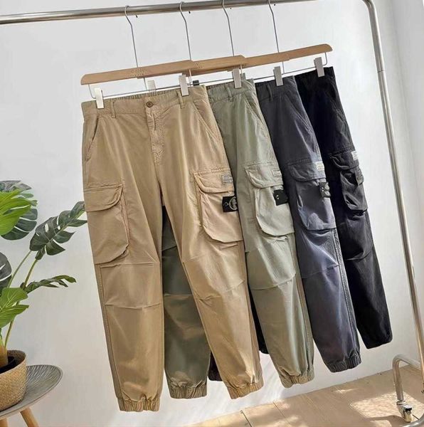 2023 high version stones island pants badge spring summer new belt leggings cargo street casual trend new style, Black
2023 high version stones island pants badge spring summer new belt leggings cargo street casual trend new style, Black