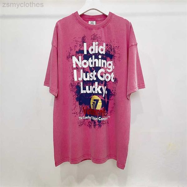 men's t-shirts good quality vetements pink washed t-shirt men summer style i did nothing i just got lucky women tees short sleeve t shi, White;black
men's t-shirts good quality vetements pink washed t-shirt men summer style i did nothing i just got lucky women tees short sleeve t shi, White;black