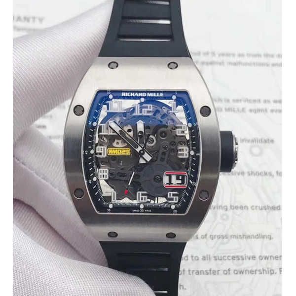 richardmille tourbillon wristwatch rm diamond tactical wrist watches mechanical watches rm029 titanium alloy fashion leisure business sports
richardmille tourbillon wristwatch rm diamond tactical wrist watches mechanical watches rm029 titanium alloy fashion leisure business sports