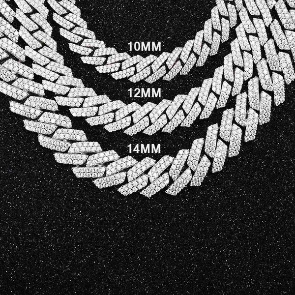 custom hip hop jewelry 10mm cuban chain 925 sterling silver moissanite diamond chains for men
custom hip hop jewelry 10mm cuban chain 925 sterling silver moissanite diamond chains for men