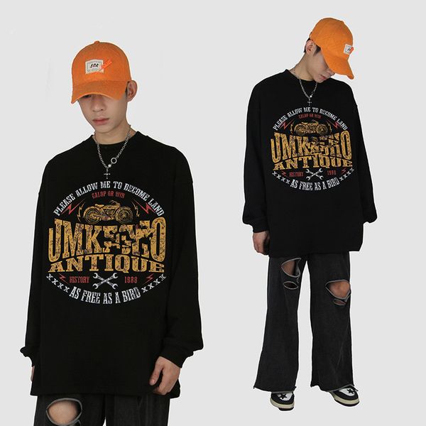 designer graphic oversized hoodie men women heavy weight hip hop long sleeve crew couple streetwear vintage letter print sweatshirts pullove, Black
designer graphic oversized hoodie men women heavy weight hip hop long sleeve crew couple streetwear vintage letter print sweatshirts pullove, Black