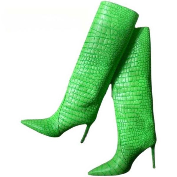 women autumn boots new be ultra-high heel boots fluorescent green stone high tube boat woman shoes high heels 230821, Black
women autumn boots new be ultra-high heel boots fluorescent green stone high tube boat woman shoes high heels 230821, Black