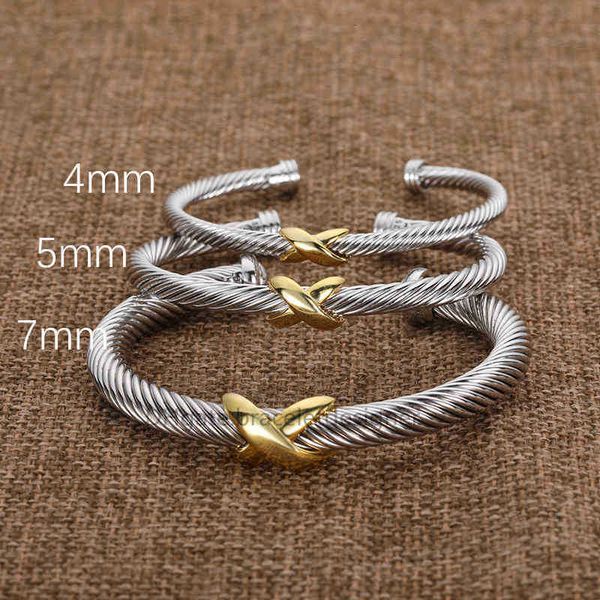 silver designer braided fashion jewelry bangle twisted x cross bracelet gold bracelets twist cuff charm 925 zircon luxury birthday gift for, Black
silver designer braided fashion jewelry bangle twisted x cross bracelet gold bracelets twist cuff charm 925 zircon luxury birthday gift for, Black