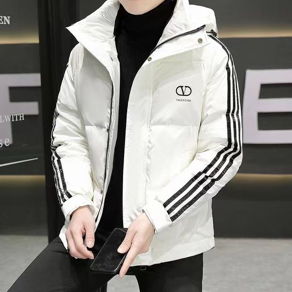 designer mens down jackets embroidered badge womens hooded outerwear parkas winter warm puffer jacket men's clothing, Black
designer mens down jackets embroidered badge womens hooded outerwear parkas winter warm puffer jacket men's clothing, Black