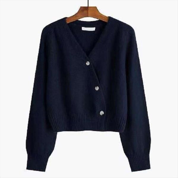 v neck cardigan sweater jacket womens outerwear short autumn and winter style lazy loose top, White;black
v neck cardigan sweater jacket womens outerwear short autumn and winter style lazy loose top, White;black