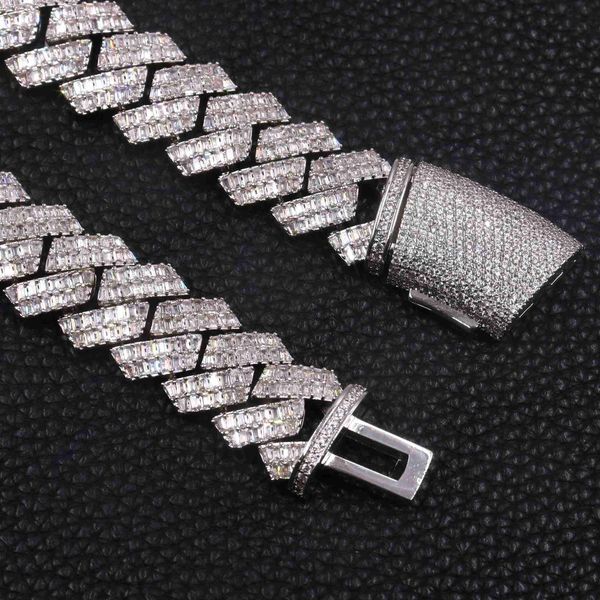 16mm hip hop trap star style vvs moissanite cuban link chain luxury cuban necklace lab diamonds icy accessory, Silver
16mm hip hop trap star style vvs moissanite cuban link chain luxury cuban necklace lab diamonds icy accessory, Silver