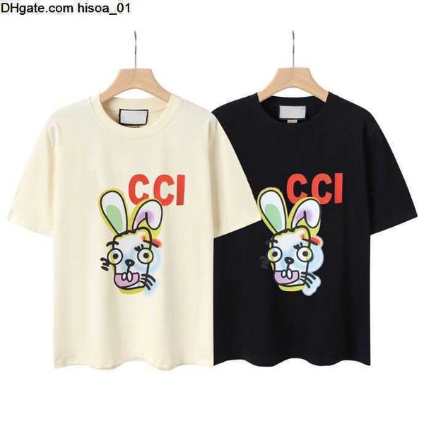 designer letter 2023 print men's t-shirt street hip hop high short sleeve women's fashion couple sweatshirt, Black;brown 
designer letter 2023 print men's t-shirt street hip hop high short sleeve women's fashion couple sweatshirt, Black;brown