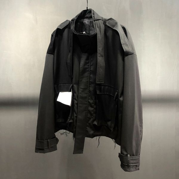 mens jackets autumn darkwear tassel avantgarde fashion show baggy large pocket functional ribbon motorcycle coat 21z1290 230829, Black;brown
mens jackets autumn darkwear tassel avantgarde fashion show baggy large pocket functional ribbon motorcycle coat 21z1290 230829, Black;brown