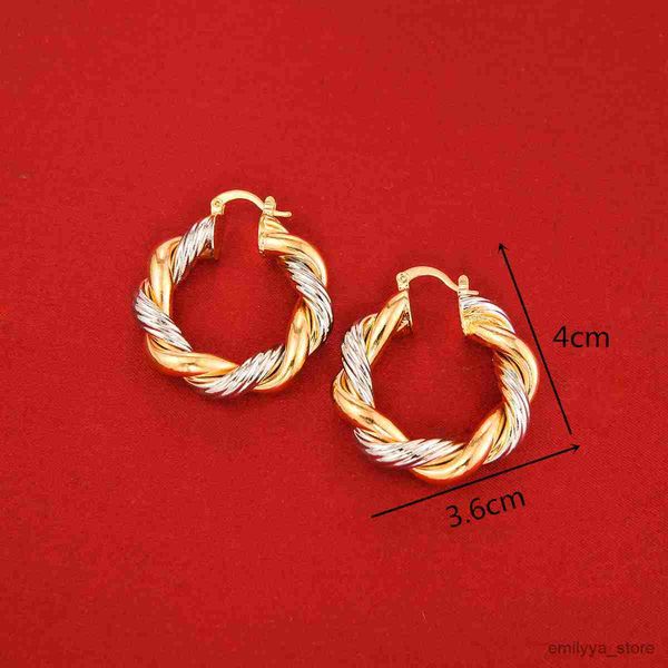 charm jewelry tone twisted earring jewelry exquisite women earrings r230829, Golden
charm jewelry tone twisted earring jewelry exquisite women earrings r230829, Golden