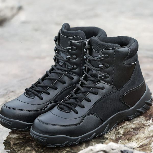 boots military combat men tactical army ankle work safety shoes lace up working botas hombre motrcycle 230829, Black
boots military combat men tactical army ankle work safety shoes lace up working botas hombre motrcycle 230829, Black